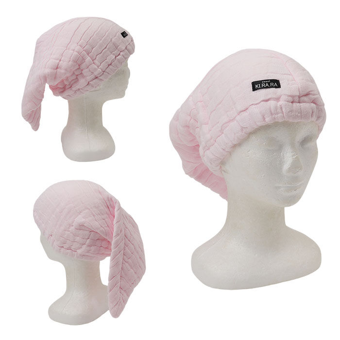 BACKYARD FAMILY「ヘアキャップ タオルキャップ 通販 日本製 国産 ヘアタオル ナイトキャップ 大人 スイミング」|タオル|