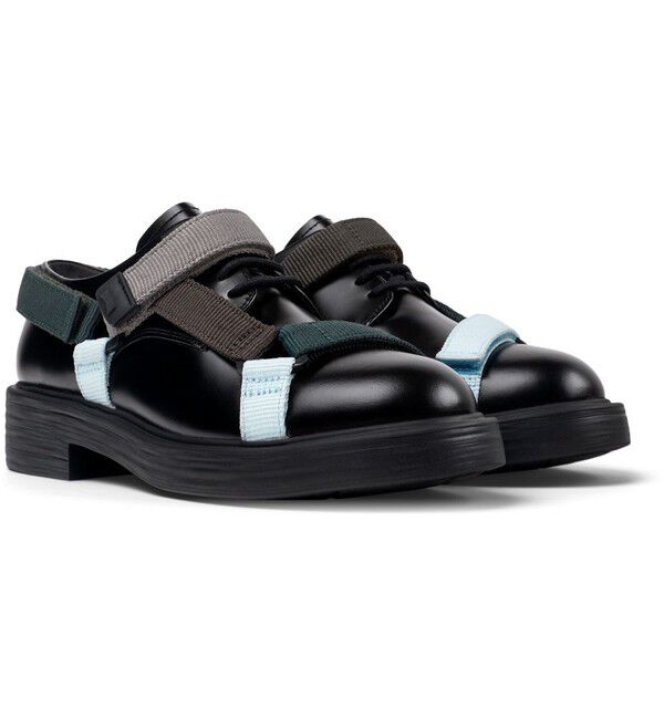 CAMPER「[カンペール] TWINS / フラットシューズ」|ビジネス・ドレスシューズ|ブラック