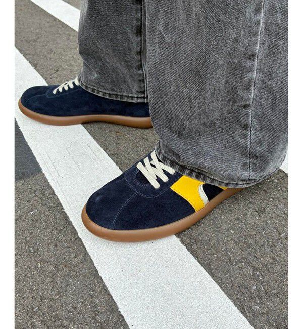 CAMPER「[カンペール] PELOTAS SOLLER / レザースニーカー」|スニーカー|ネイビー