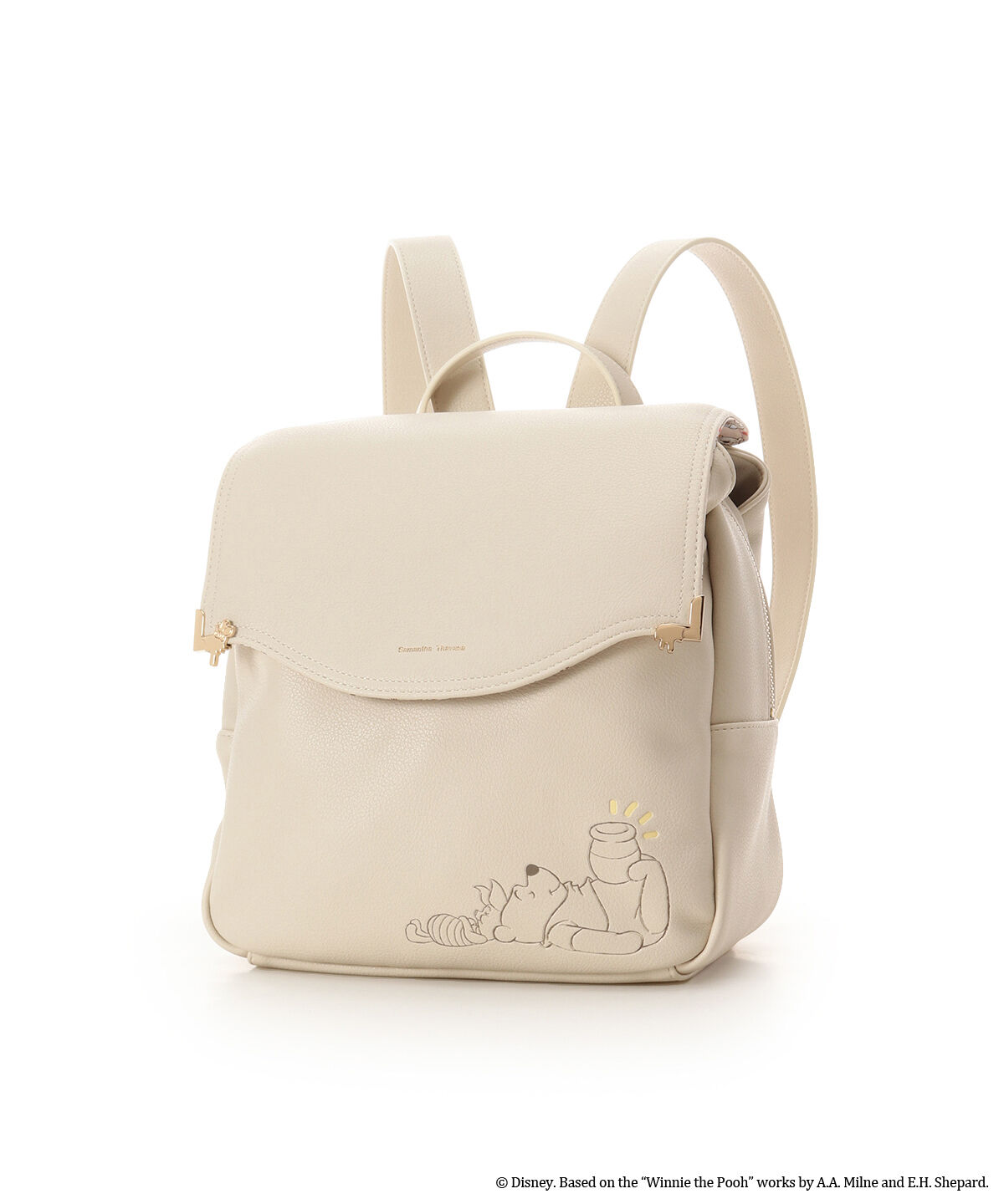 Samantha Thavasa「『くまのプーさん』コレクション リュック」|リュック|オフホワイト