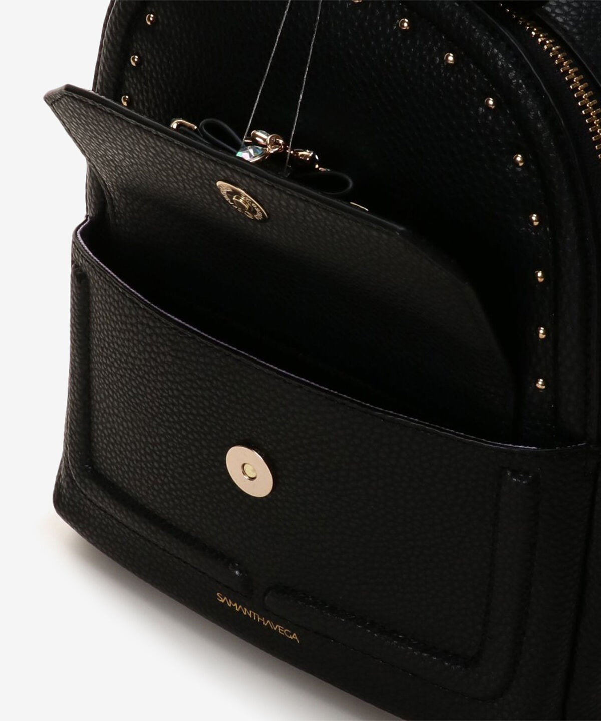 Samantha Vega「ビジューリボンリュック(小)」|リュック|