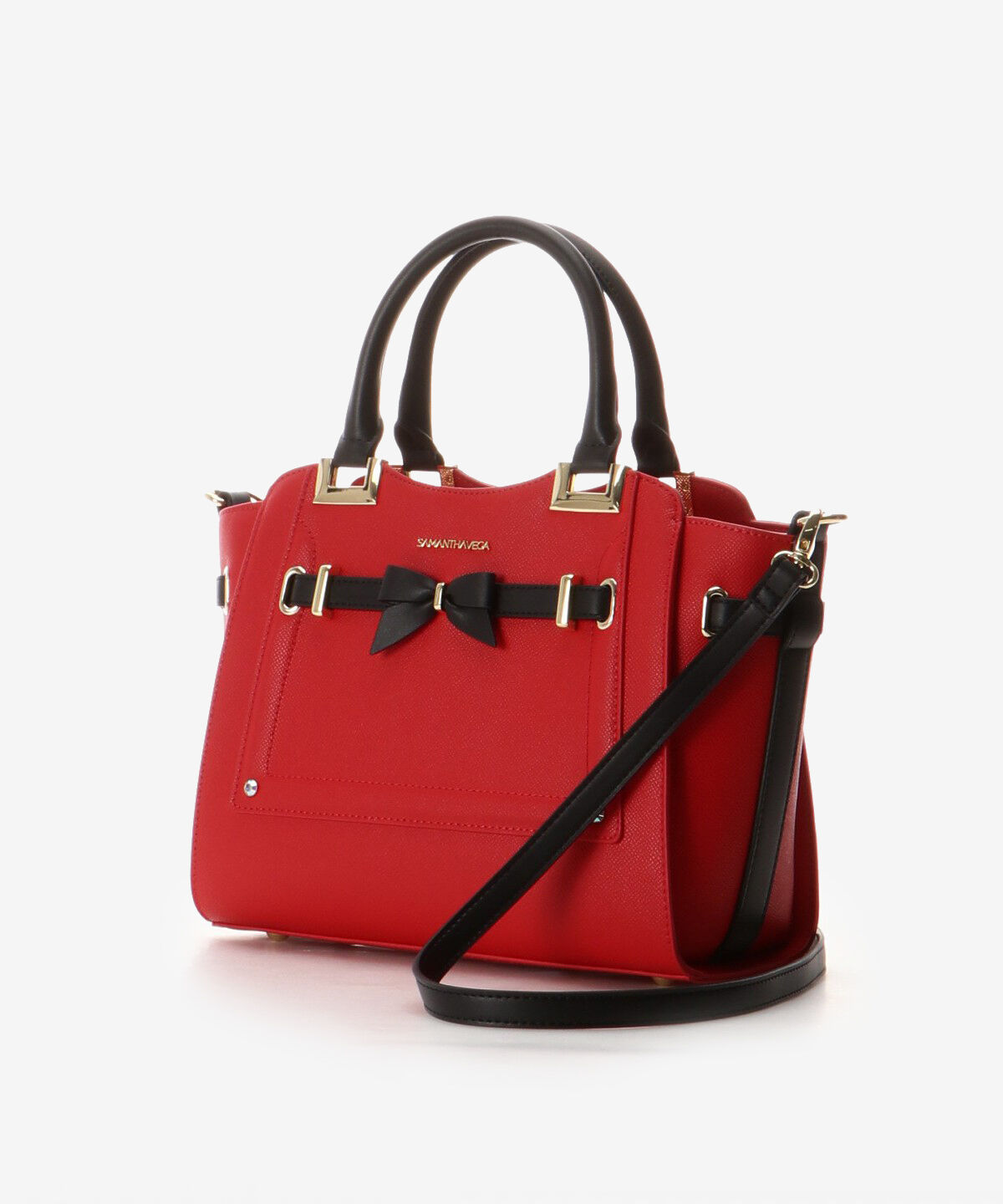 Samantha Vega「リボンモチーフハンドバッグ」|ハンドバッグ|