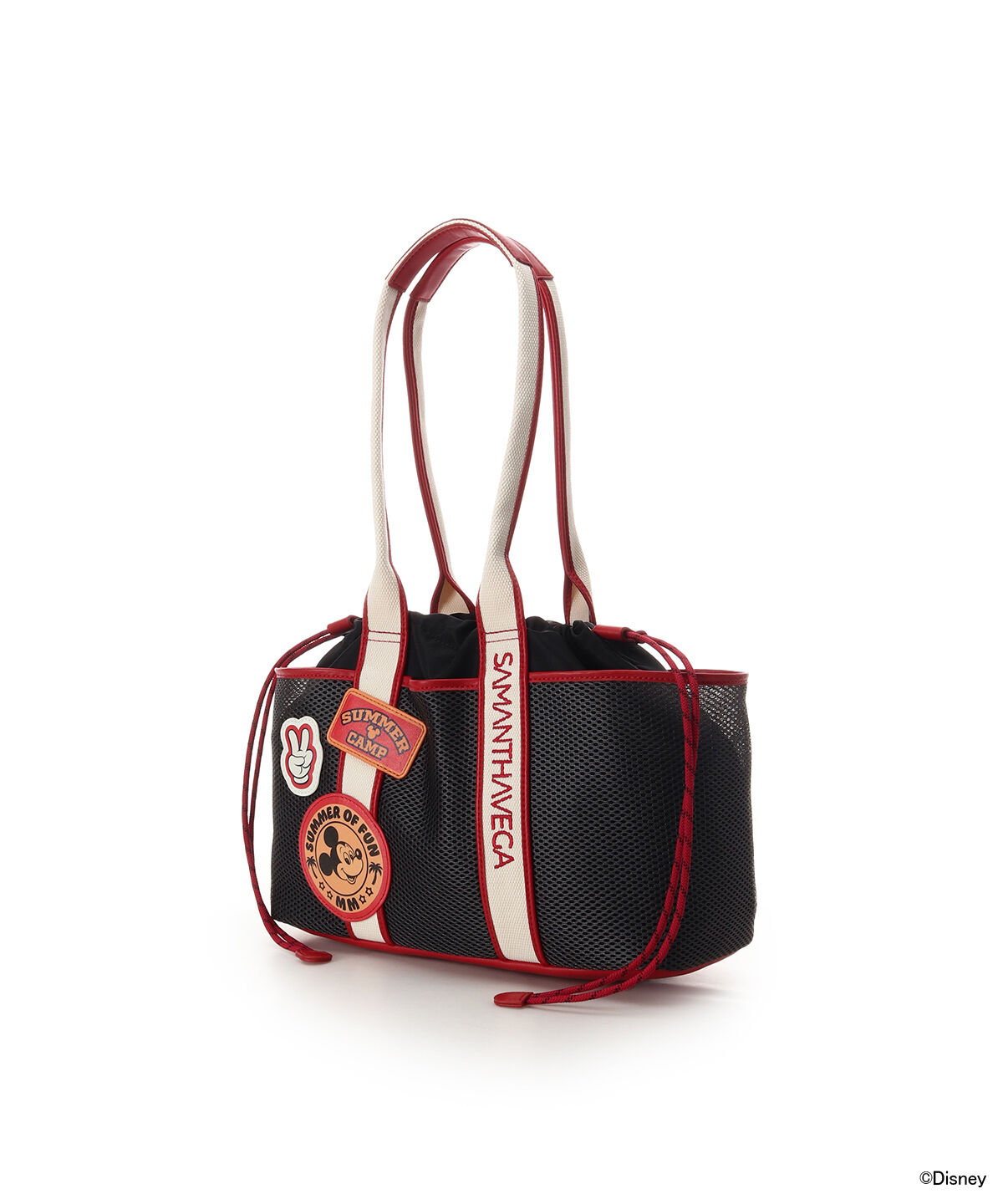 Samantha Vega「｢ﾐｯｷｰﾏｳｽ&ﾌﾚﾝｽﾞ｣ﾛｺﾞﾃｰﾌﾟﾄｰﾄﾊﾞｯｸﾞ(ﾐｯｷ  」|トートバッグ|