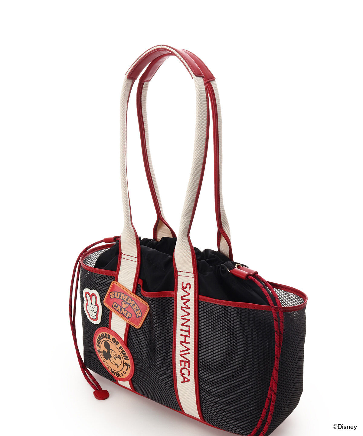 Samantha Vega「｢ﾐｯｷｰﾏｳｽ&ﾌﾚﾝｽﾞ｣ﾛｺﾞﾃｰﾌﾟﾄｰﾄﾊﾞｯｸﾞ(ﾐｯｷ  」|トートバッグ|