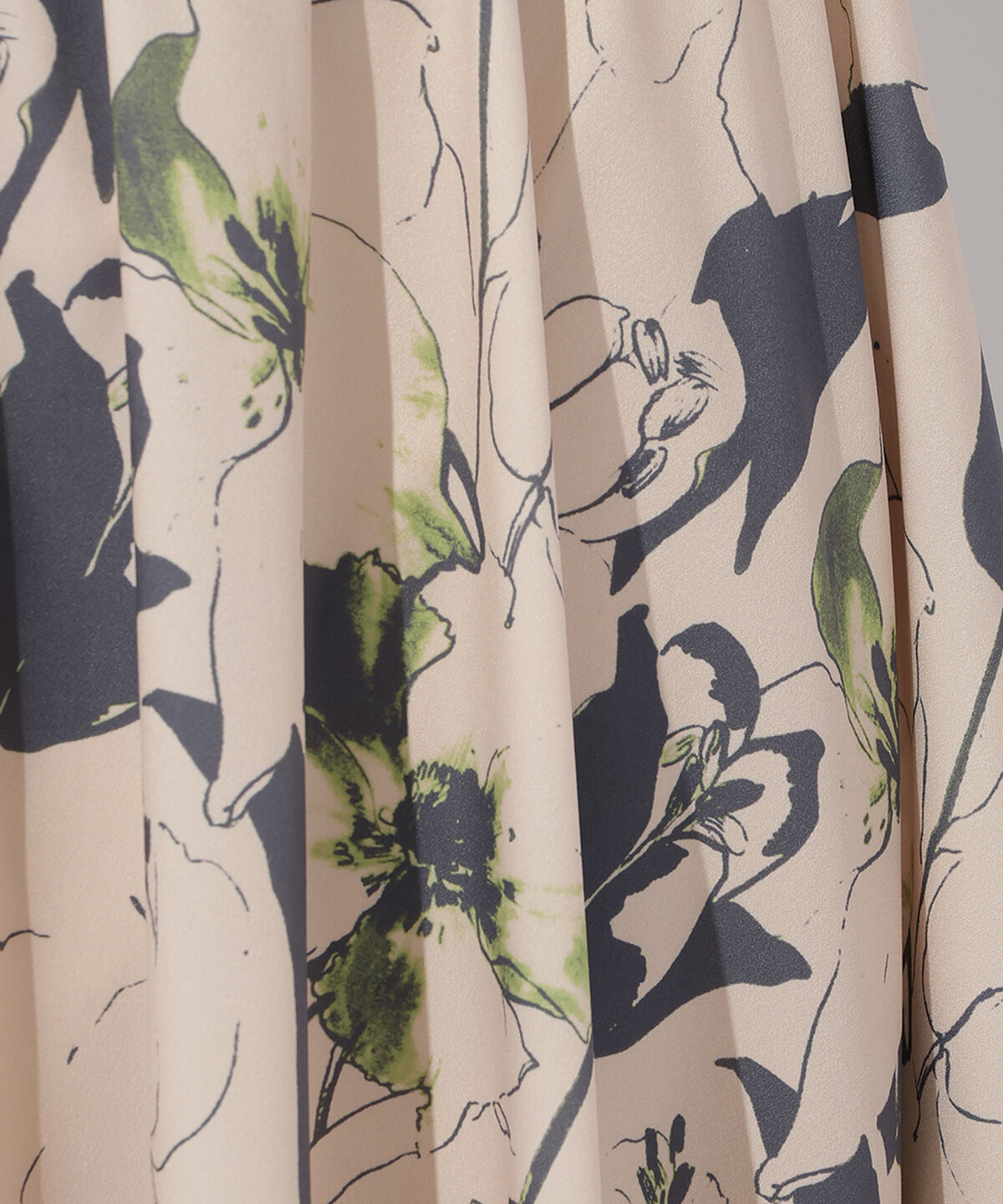 アンドクチュール「デジタルフラワードッキングワンピース」|ワンピース|