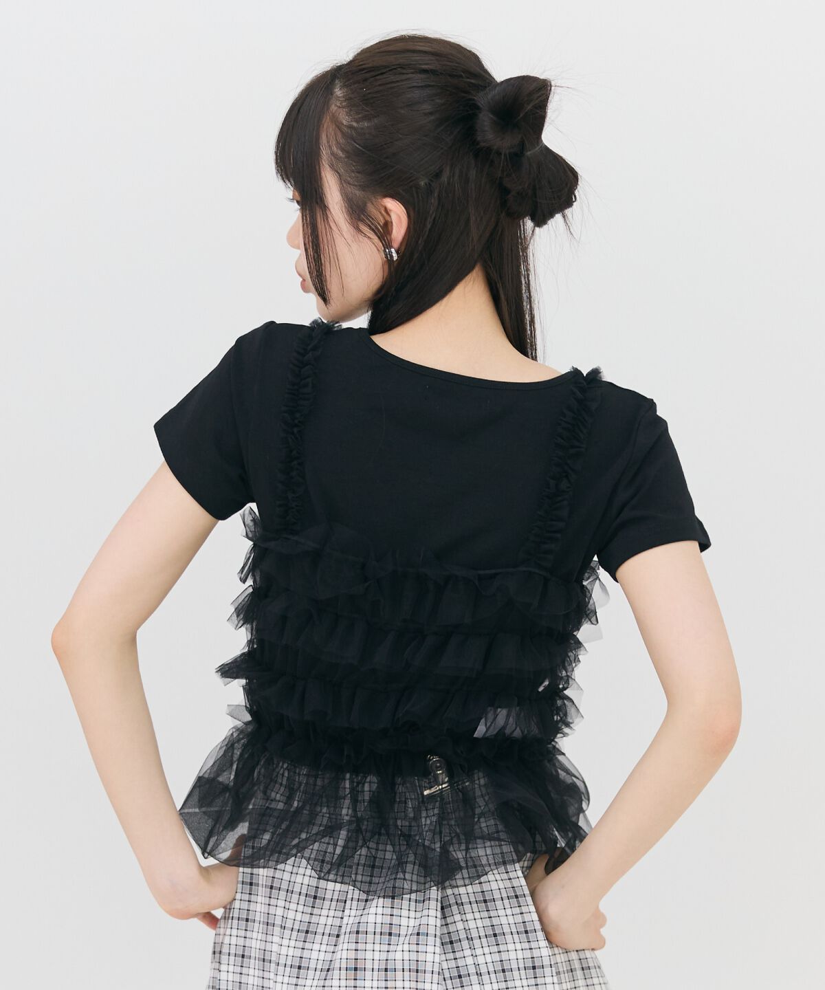 REDYAZEL「チュールビスチェ&times;Ｔシャツ」|Tシャツ・カットソー|