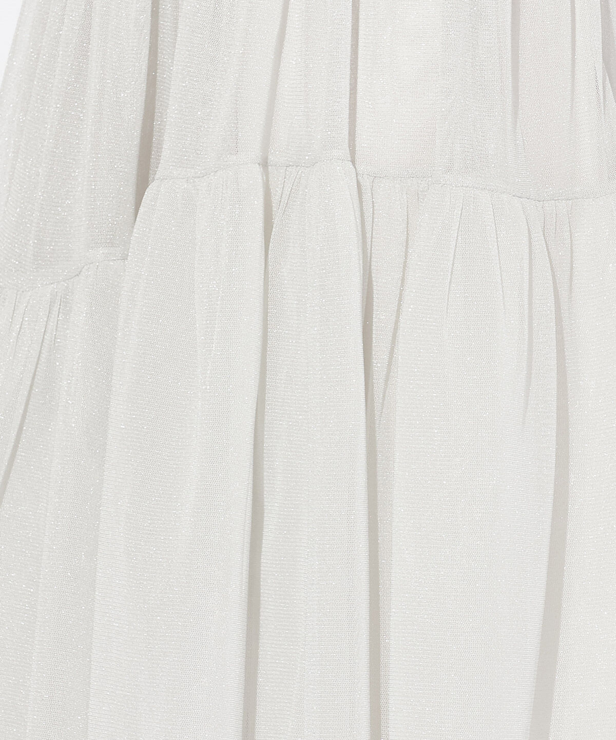 WILLSELECTION「ラメチュールボリュームスカート」|フレア|