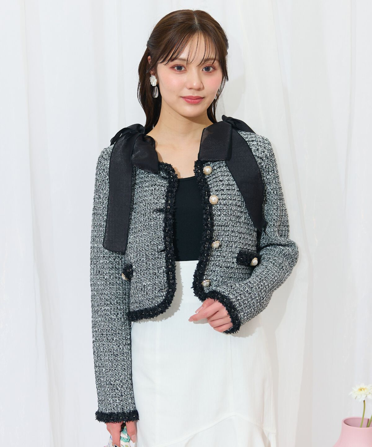 WILLSELECTION「ショルダーリボンテレコキャミソール」|キャミソール|