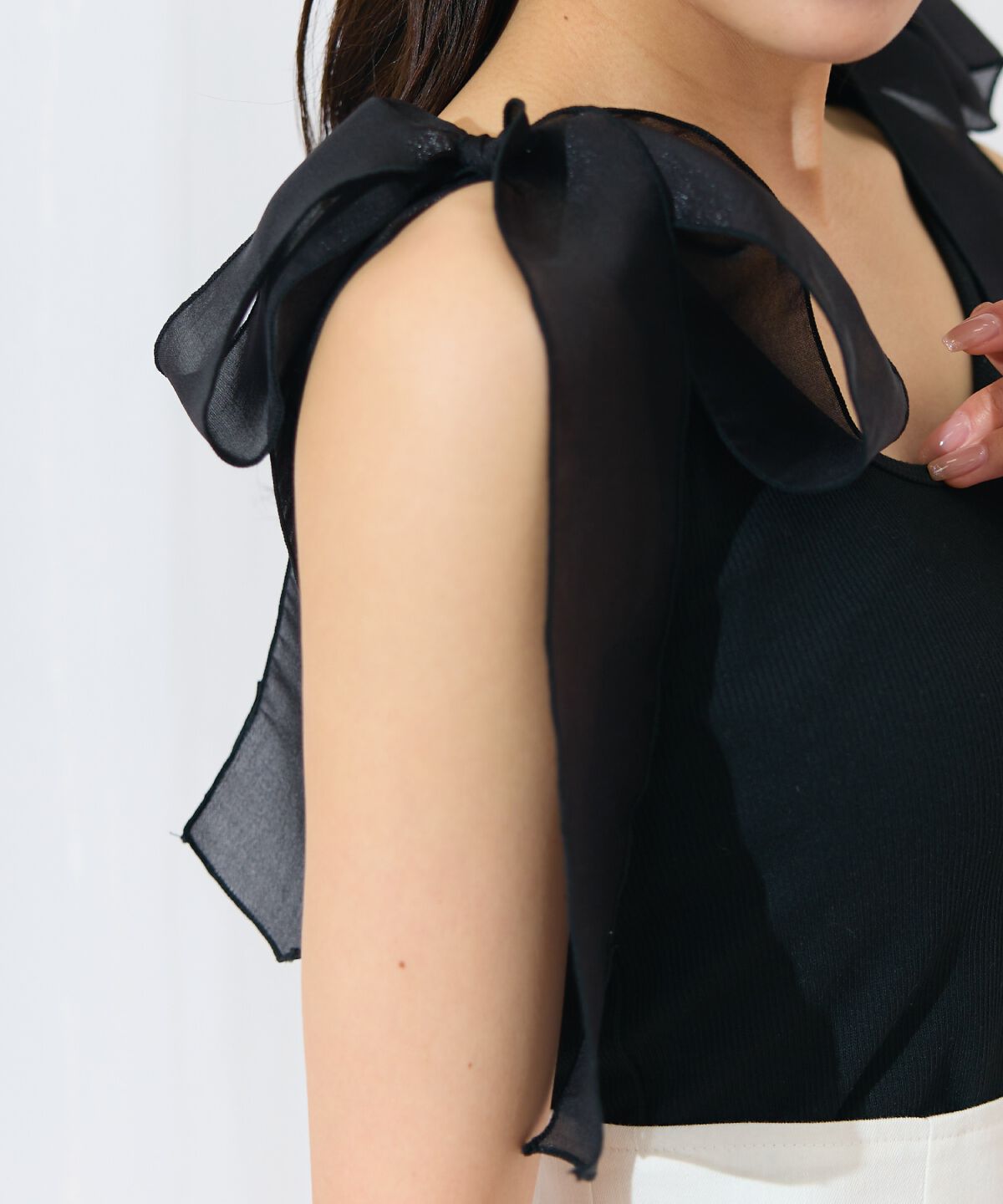 WILLSELECTION「ショルダーリボンテレコキャミソール」|キャミソール|