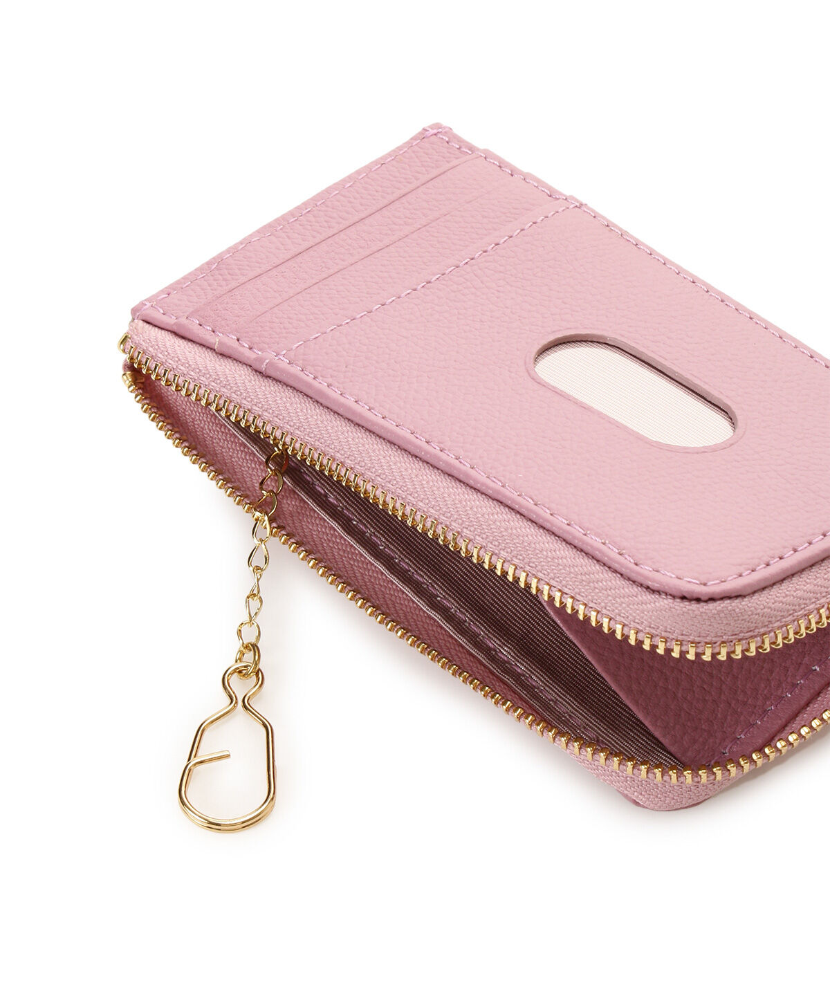 Samantha Thavasa Petit Choice「スクエアモチーフソフトレザー フラグメントケース」|コインケース|