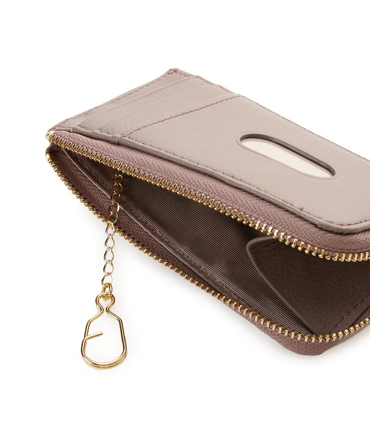 Samantha Thavasa Petit Choice「スクエアモチーフソフトレザー フラグメントケース」|コインケース|