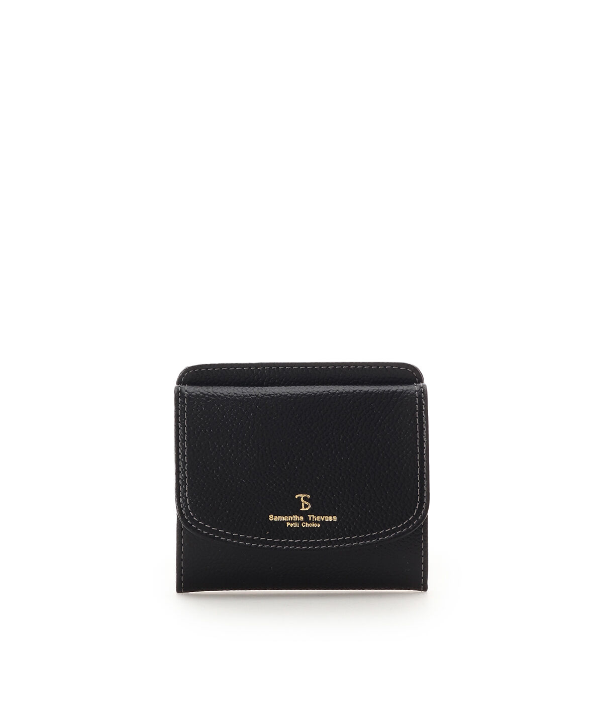 Samantha Thavasa Petit Choice「サークルフラップ コインケース」|コインケース|ブラック