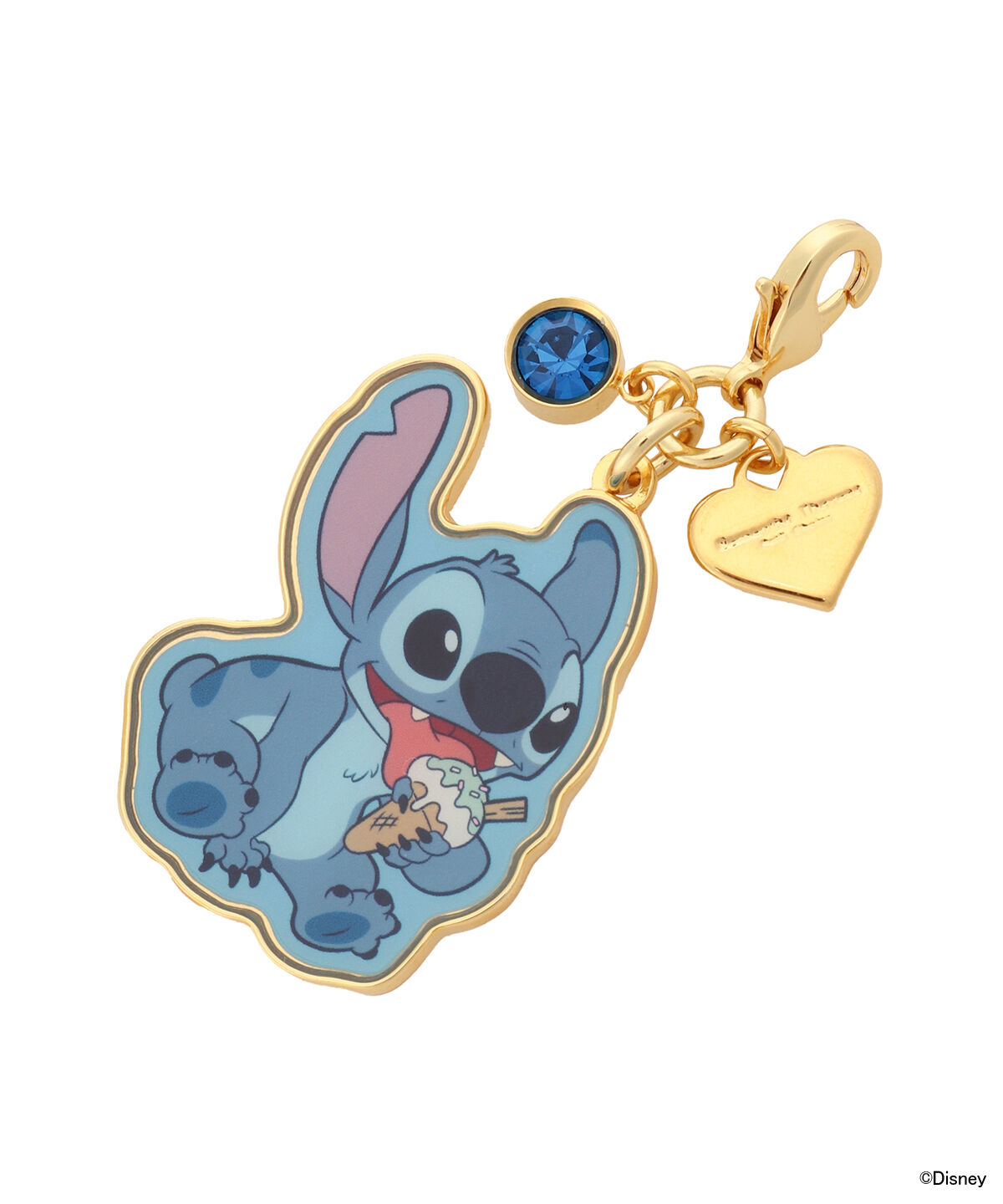 Samantha Thavasa Petit Choice「「スティッチ」コレクション ファスナーチャーム」|チャーム・キーホルダー|ゴールド