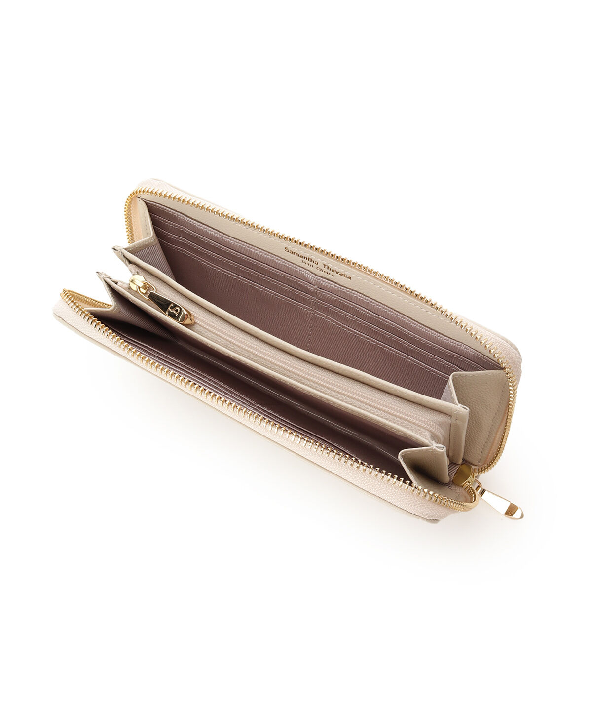 Samantha Thavasa Petit Choice「ビジューリボンバイカラー 長財布」|財布|