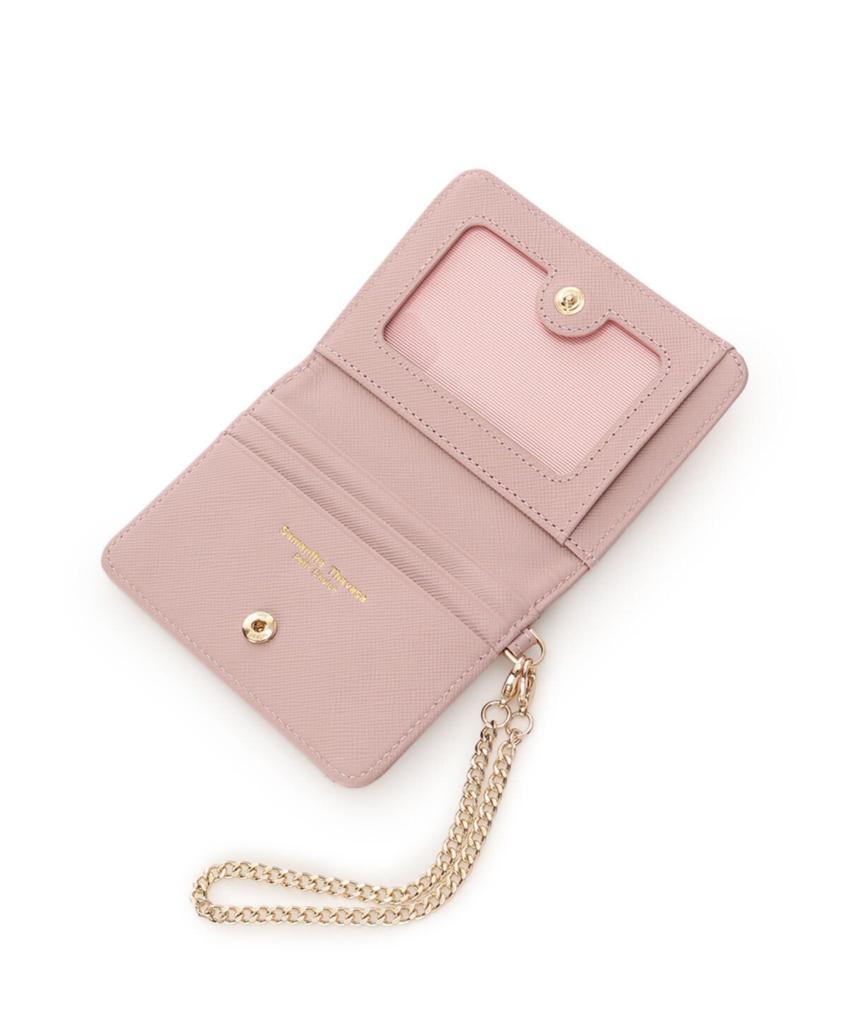 Samantha Thavasa Petit Choice「バイカラーリボン パスケース」|定期入れ|