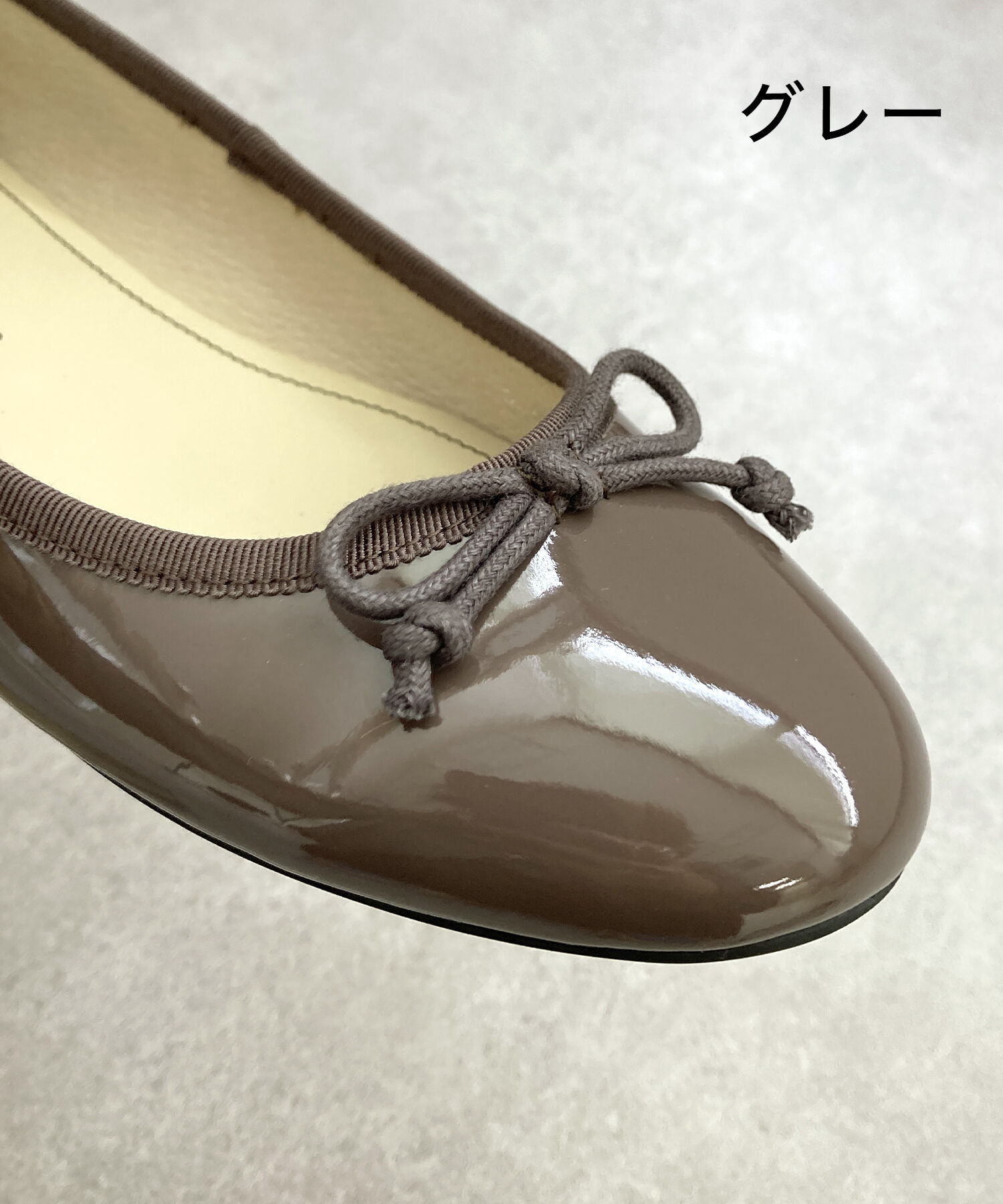 ORiental TRaffic「【 WEB限定 /累計7万足突破】 バレエシューズ /R-4006 パンプス フラット 厚手クッション エナメル」|パンプス|