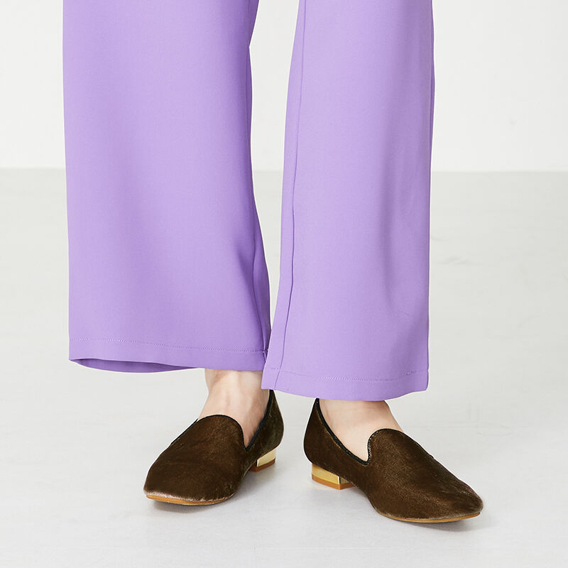 WA Oriental TRaffic「ゴールドヒールオペラシューズ/32304」|パンプス|BROWN