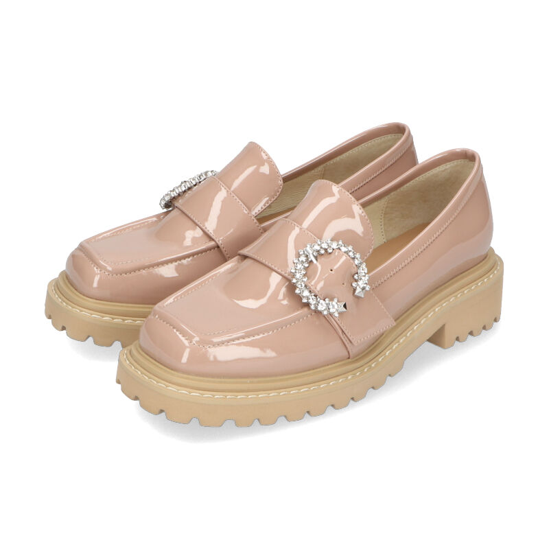 ORiental TRaffic「厚底ビジューバックルベルトシューズ/31315」|ビジネス・ドレスシューズ|