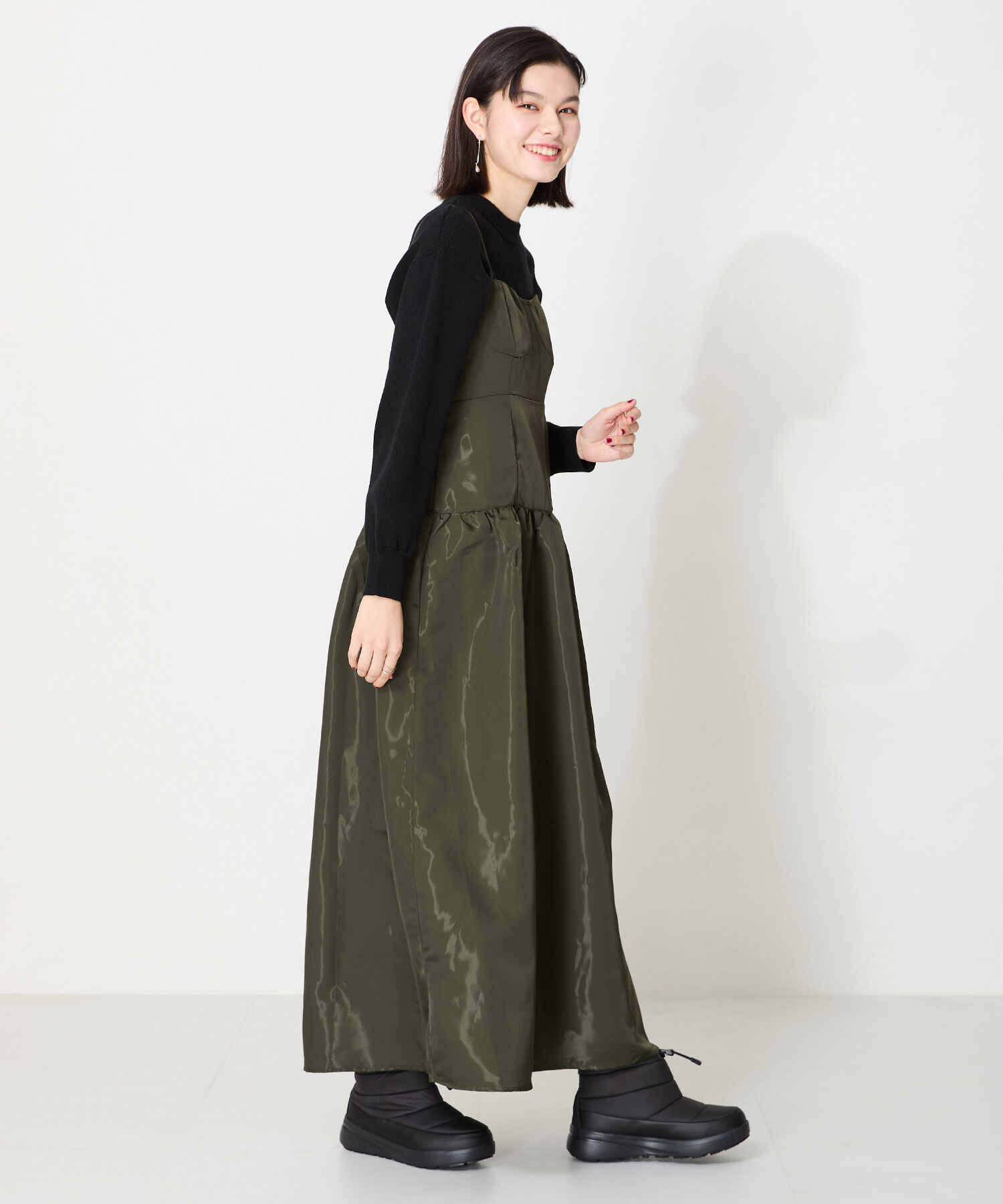 ORiental TRaffic「パデットショートスノーブーツ/OT3404」|レインシューズ|