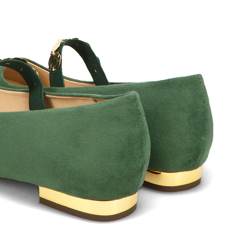 ORiental TRaffic「●2025秋冬新作●コインモチーフ ストラップパンプス /51308 ヒール1.8ｃｍ フラット」|パンプス|