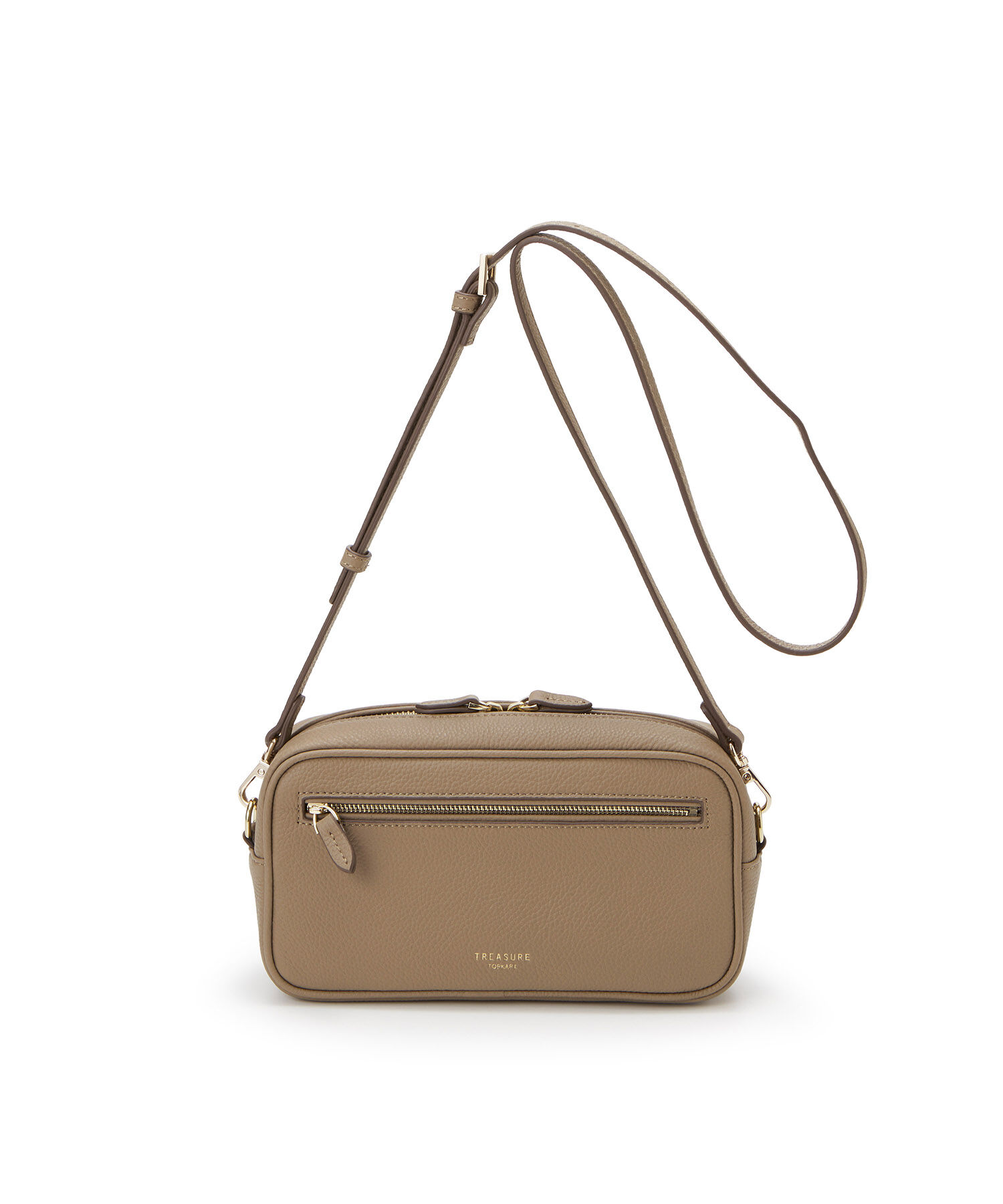 TOPKAPI TREASURE「【TREASURE TOPKAPI】シュリンクレザー スクエア 2way ショルダー バッグ」|ショルダー・メッセンジャー|