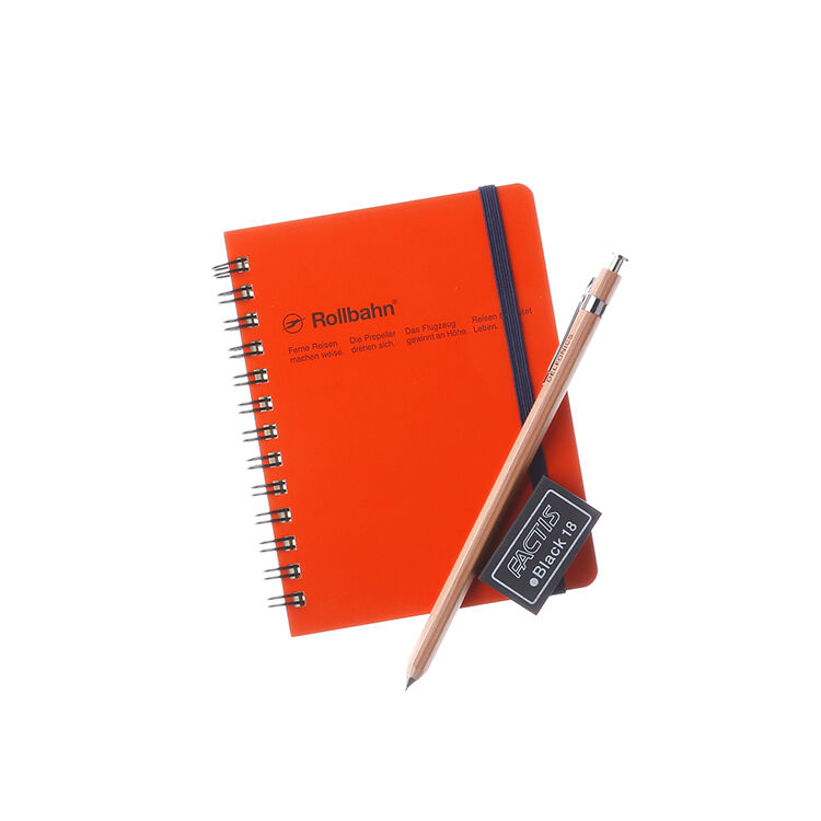 Rollbahn「ロルバーンポケット付メモM」|ステーショナリー|