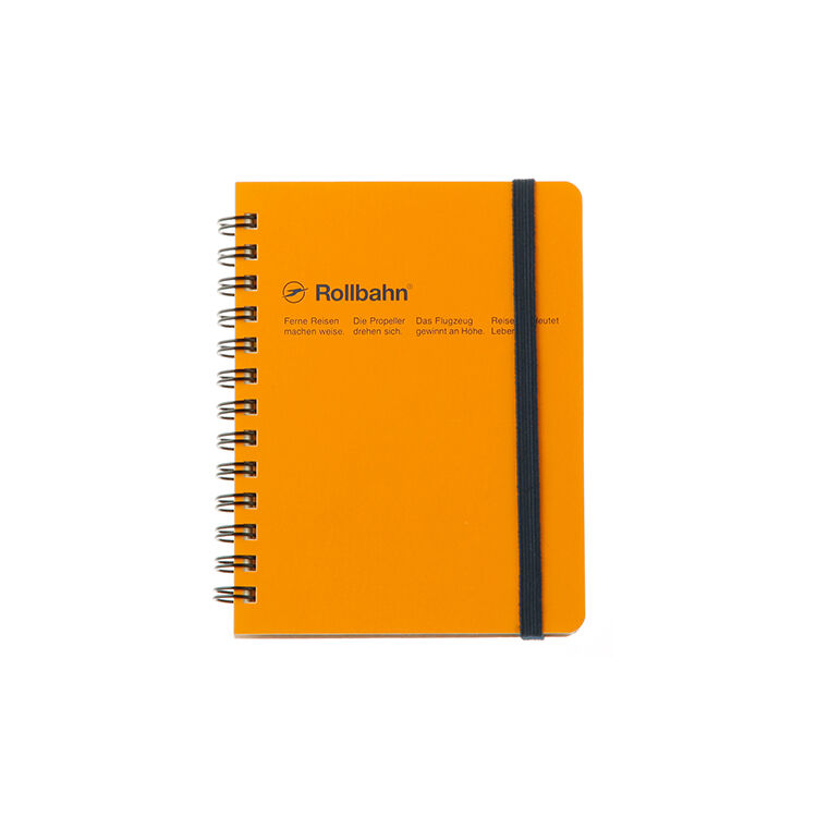 Rollbahn「ロルバーンポケット付メモM」|ステーショナリー|イエロー