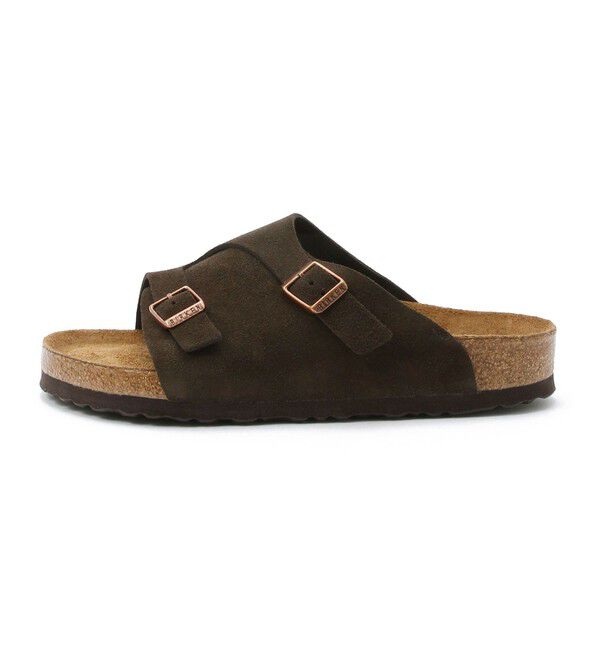 BIRKENSTOCK「【ビルケンシュトック】チューリッヒ ソフトフットベッド/モカ/サンダル メンズ レディース」|サンダル|