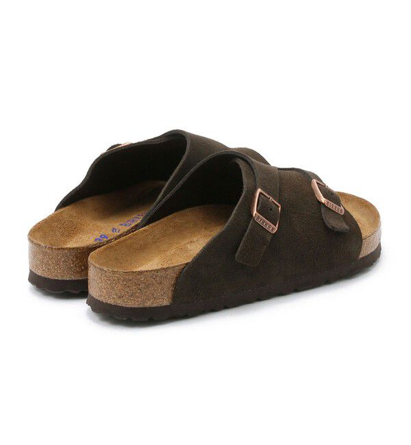 BIRKENSTOCK「【ビルケンシュトック】チューリッヒ ソフトフットベッド/モカ/サンダル メンズ レディース」|サンダル|