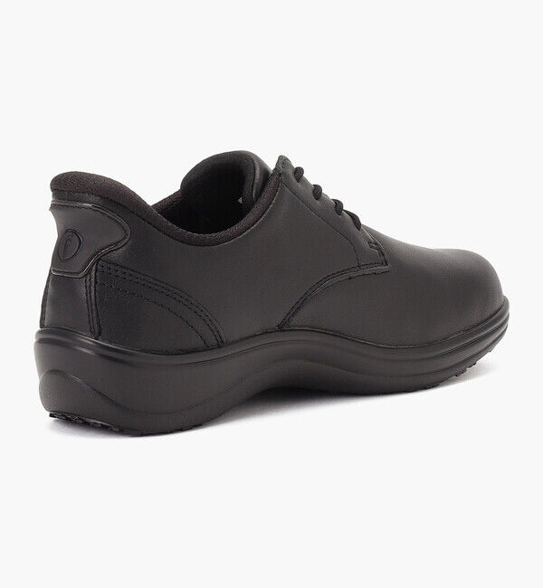 Orthofeet「【オーソフィート】クローデット ミディアム/ブラック ナチュラルレザー/シューズ レディース」|スニーカー|