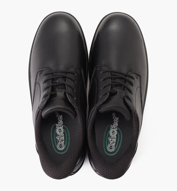 Orthofeet「【オーソフィート】クローデット ミディアム/ブラック ナチュラルレザー/シューズ レディース」|スニーカー|