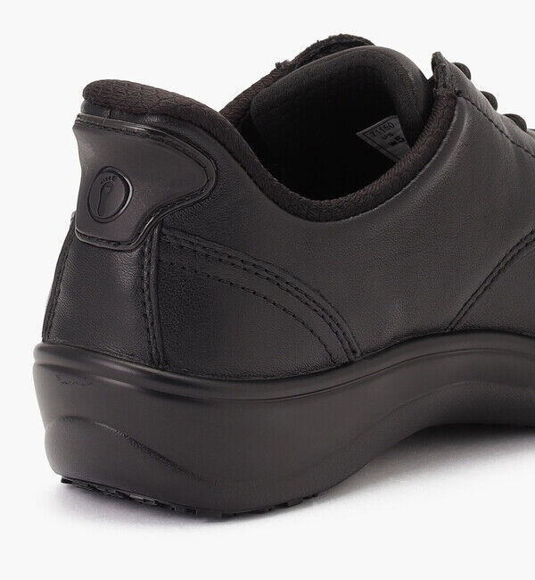 Orthofeet「【オーソフィート】クローデット ワイド/ブラック ナチュラルレザー/シューズ レディース」|スニーカー|