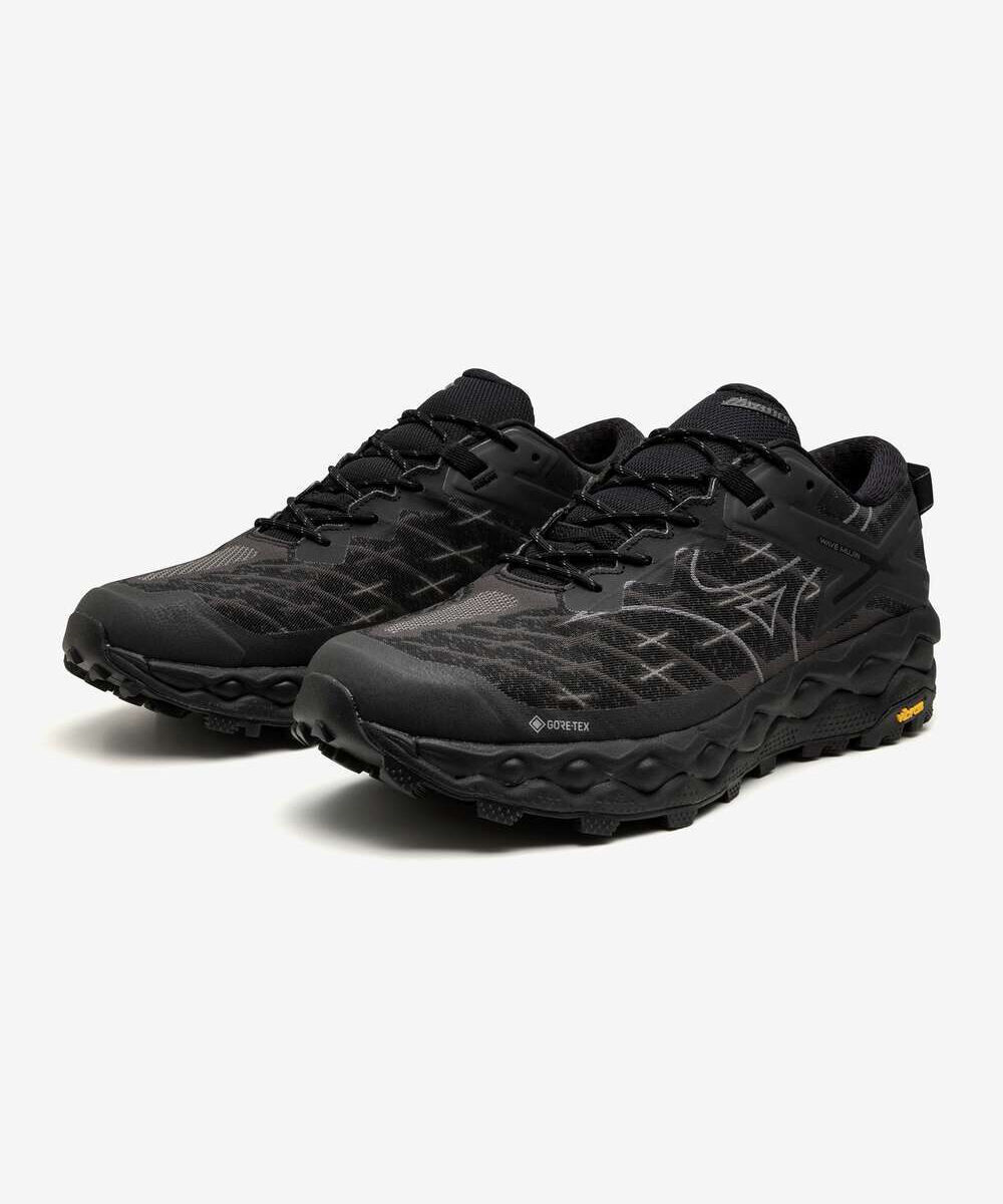 MIZUNO「WAVE MUJIN LS GTX(ゴアテックス／防水)」|スニーカー|ブラック