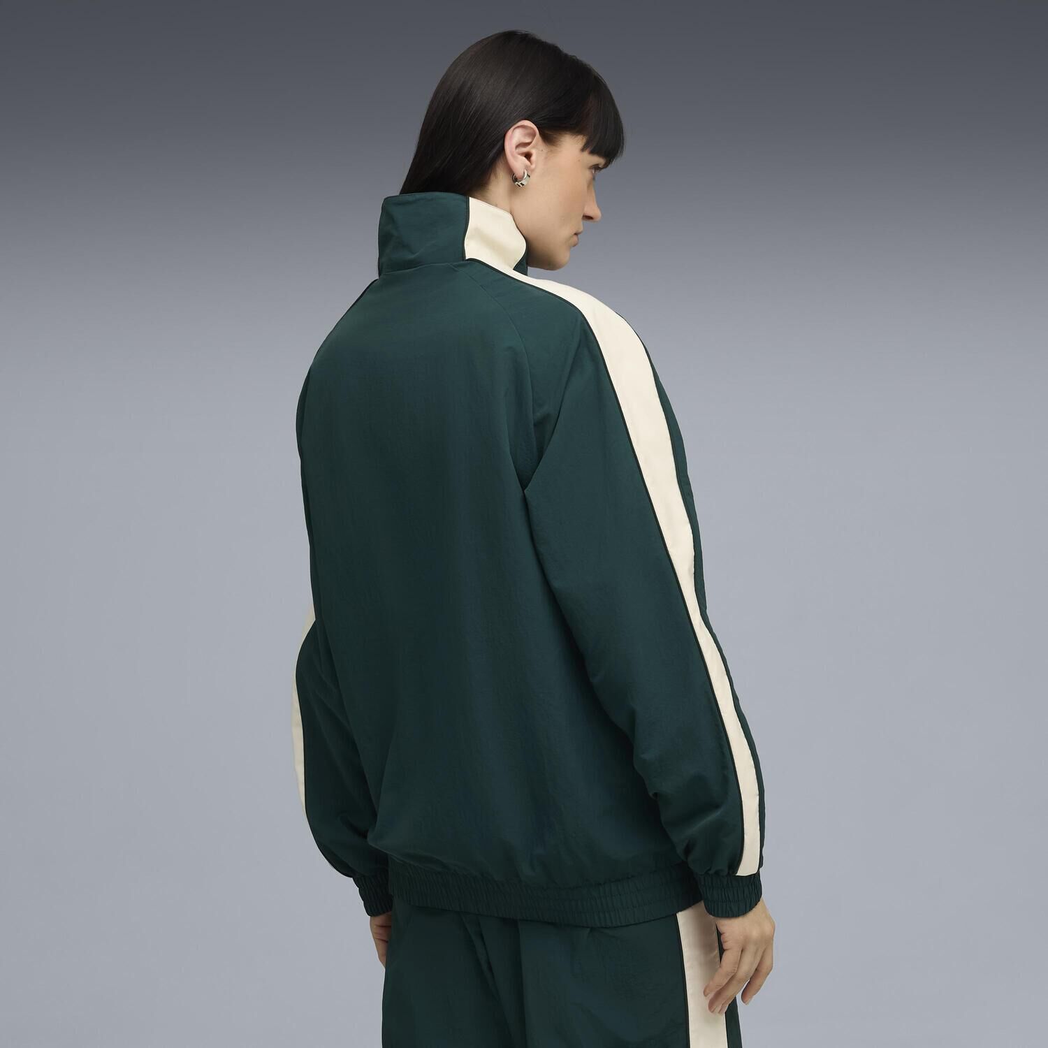 PUMA「【PUMA ｳｪｱ】M T7 OVERSIZED TRACK JACKET WV」|ポロシャツ|