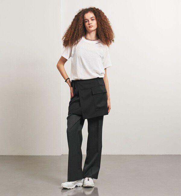 UNITED ARROWS「＜TO UNITED ARROWS＞Pツイル ラップスカート」|スカート|