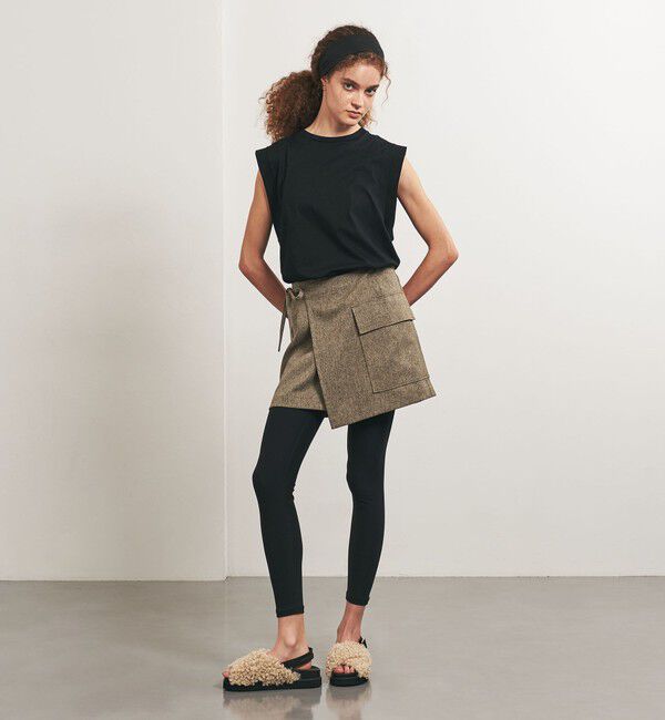 UNITED ARROWS「＜TO UNITED ARROWS＞Pツイル ラップスカート」|スカート|