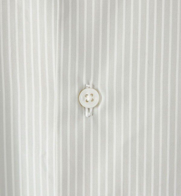 UNITED ARROWS「LEGGIUNO/グレーストライプ タブカラーシャツ」|シャツ・ブラウス|