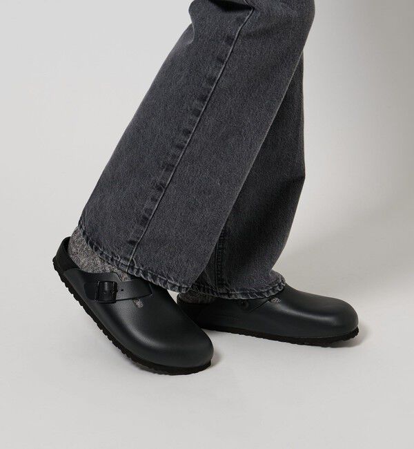 UNITED ARROWS「＜BIRKENSTOCK＞ Boston/ボストン レザーサンダル」|サンダル|