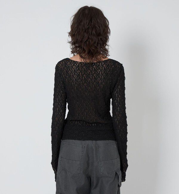 ASTRAET「＜ASTRAET＞レース カーディガン」|カーディガン|