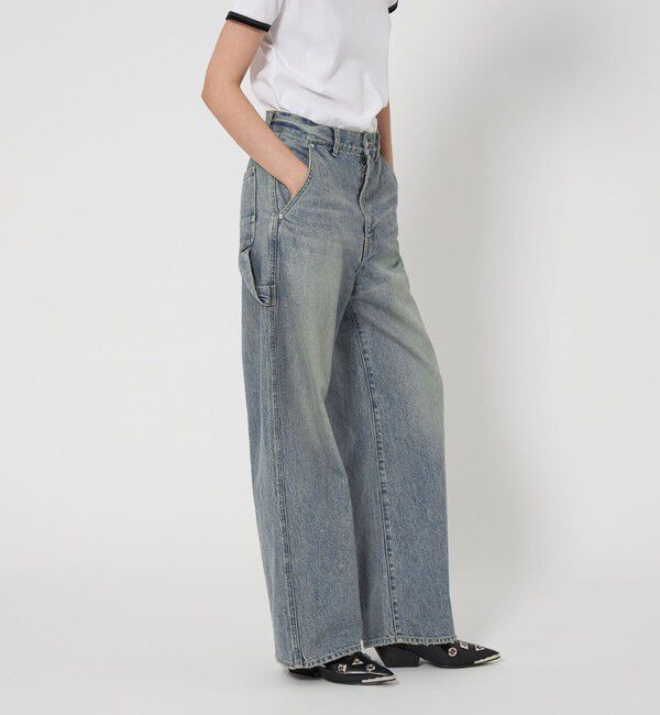 ASTRAET「＜ASTRAET＞ルーファ ペインター デニムパンツ UNISEX」|デニム|