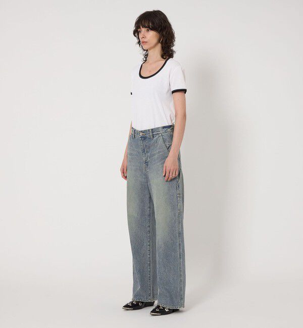 ASTRAET「＜ASTRAET＞ルーファ ペインター デニムパンツ UNISEX」|デニム|