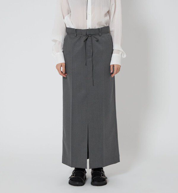 ASTRAET「＜ASTRAET＞ウエストドローコード スリット タイトスカート」|タイト|