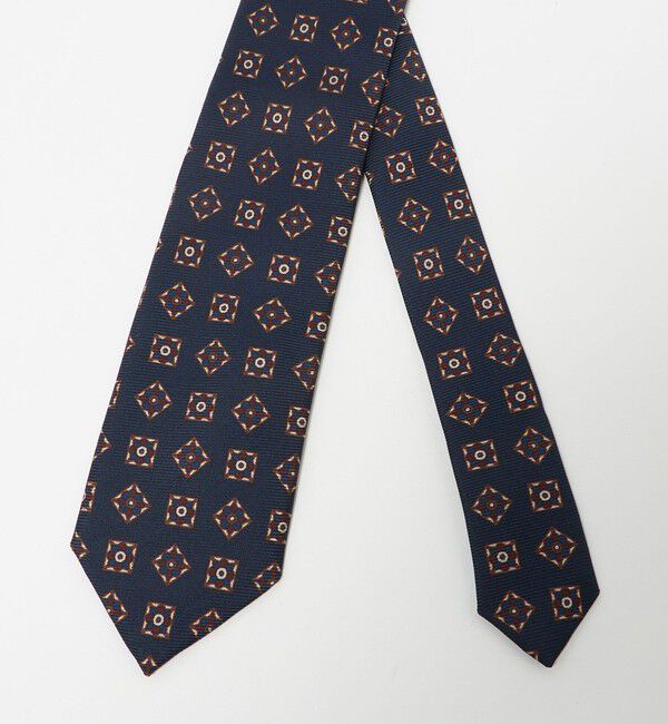 UNITED ARROWS「＜ERRICO FORMICOLA＞スクエア プリント ネクタイ」|ネクタイ・蝶ネクタイ|