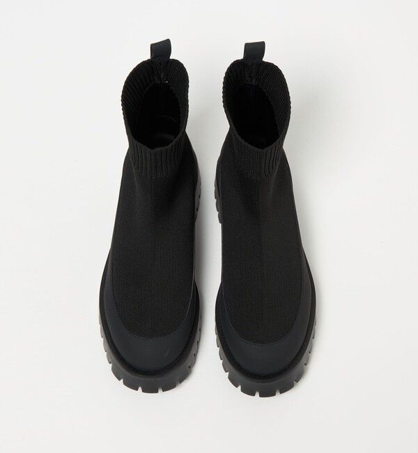 UNITED ARROWS「レイン ニットブーツ」|レインシューズ|