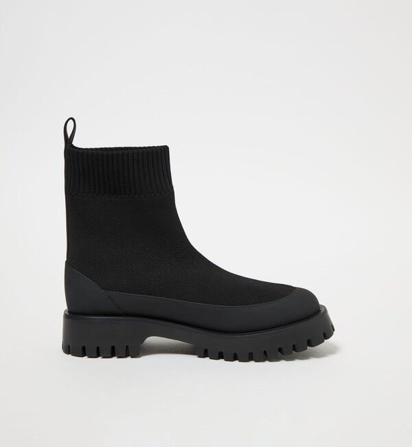 UNITED ARROWS「レイン ニットブーツ」|レインシューズ|