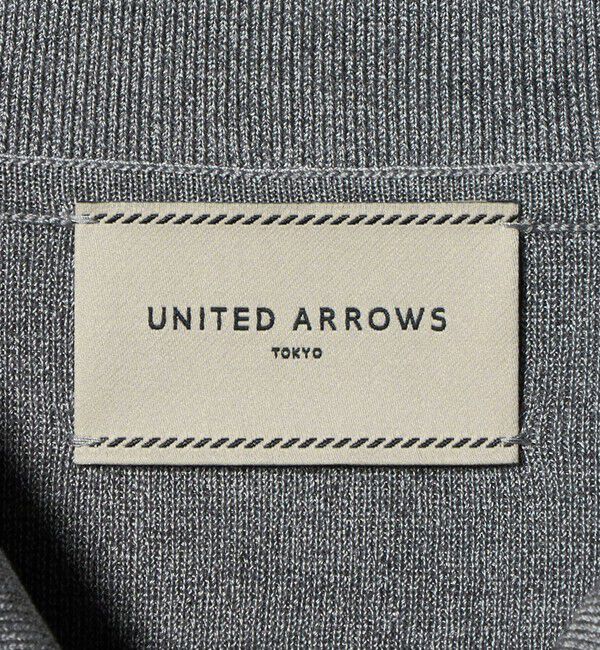 UNITED ARROWS「レディー ポロコンビ ニット ウォッシャブル」|ニット・セーター|