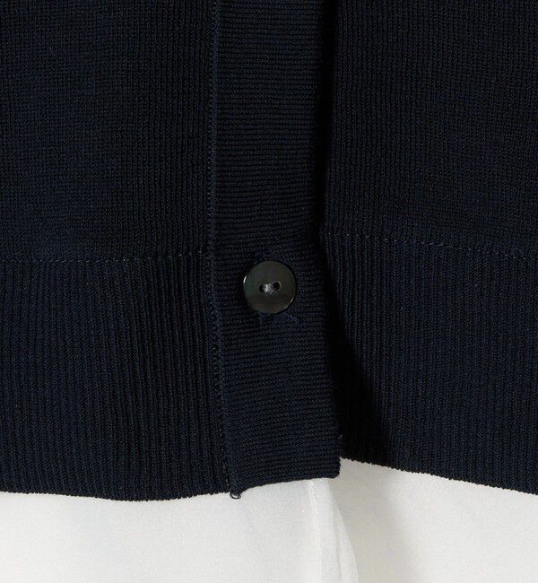 UNITED ARROWS「レディー ポロコンビ ニット ウォッシャブル」|ニット・セーター|