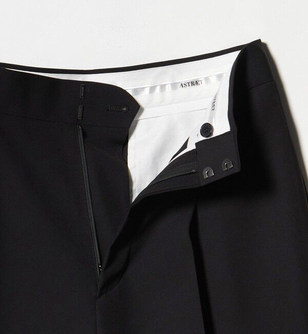 ASTRAET「＜ASTRAET＞ギャバ タック バレルパンツ」|その他|