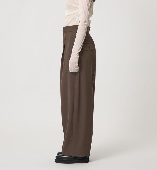 ASTRAET「＜ASTRAET＞ギャバ タック バレルパンツ」|その他|