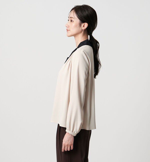 UNITED ARROWS「ボウタイ ロングスリーブ ブラウス‐ウォッシャブル‐」|シャツ・ブラウス|